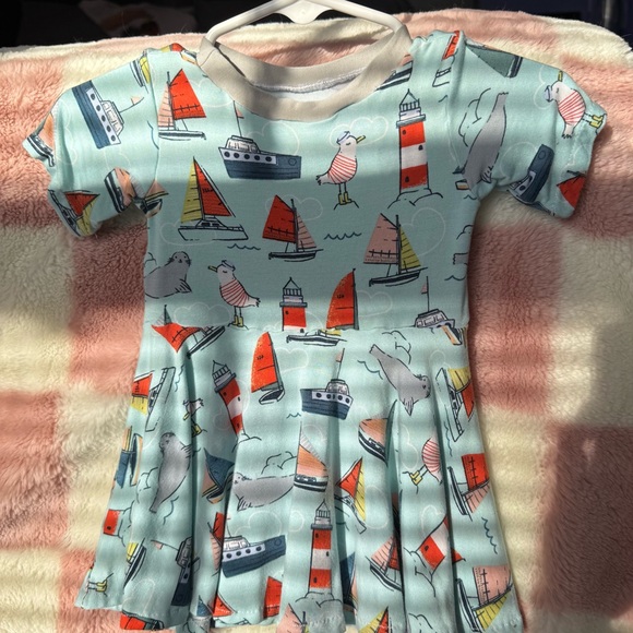 Little Sleepies custom set sail dress